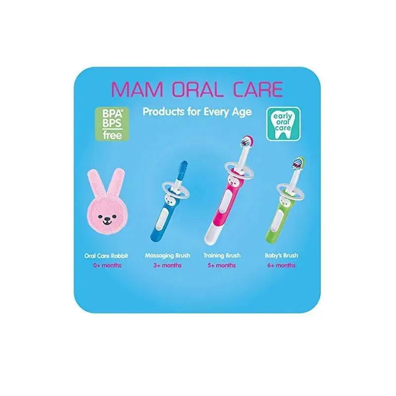 MAM Training Toothbrush 5+M - Blue Image 7