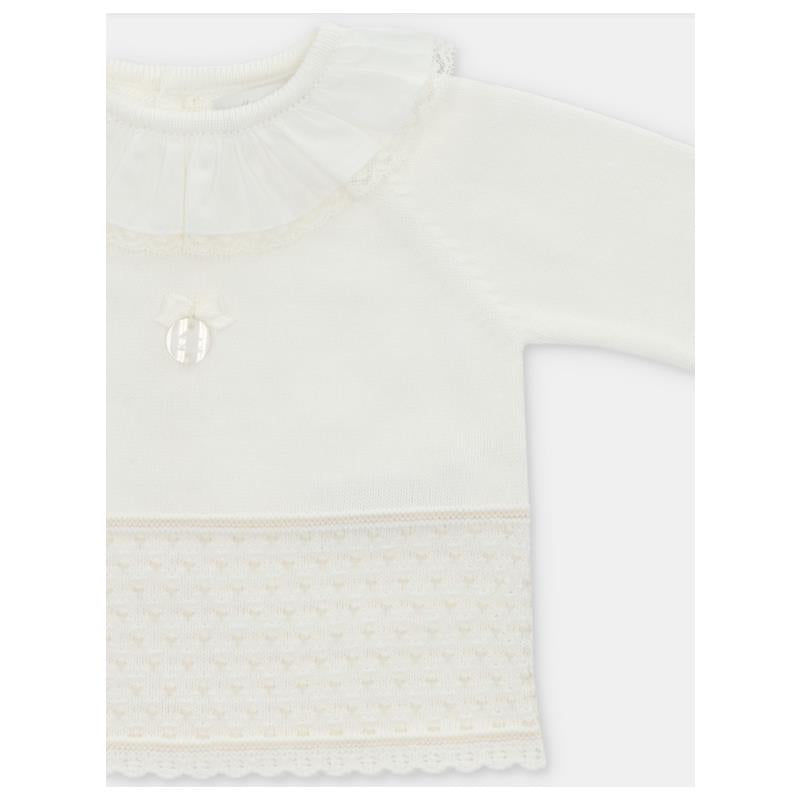 Martin Aranda - 2Pk Set Sweater & Leggings Knit Albi, Blanco Roto Image 3
