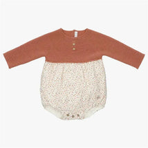 Martin Aranda - Baby Girl Short Romper Potter, Arcilla Image 1