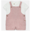 Martin Aranda - Baby Set Shirt & Overall Woven Fabric Siena, Arena Image 1