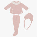 Martin Aranda -Take Me Home Sweater, Leggins & Bonnet (All Knitwear) Bonsay, Pink Image 1