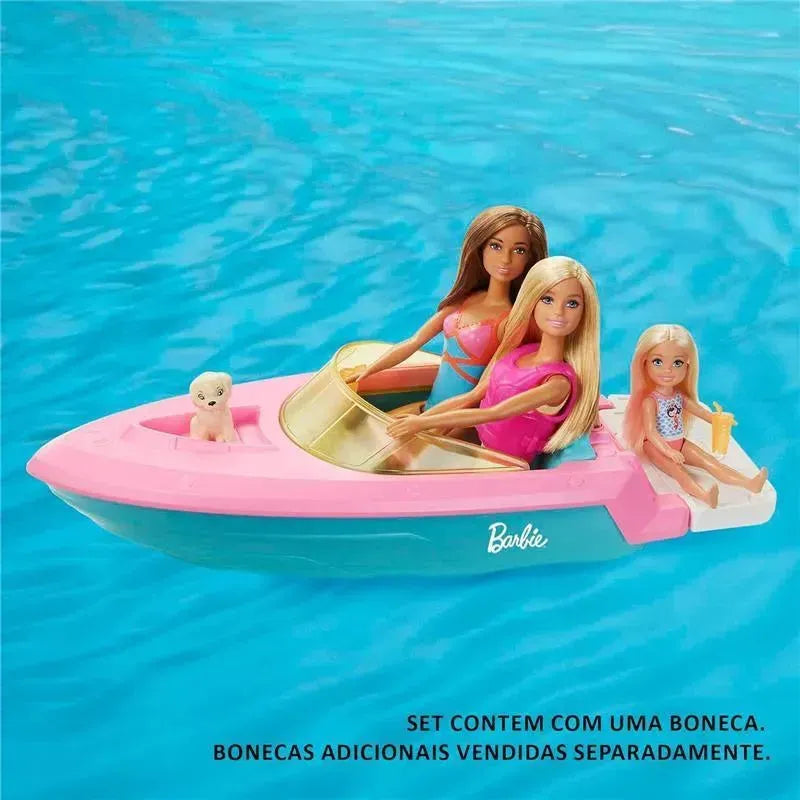 Mattel - Barbie Boat W/Doll Image 6