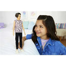 Mattel - Barbie Ken Doll, Slender Rooted Brown Hair Image 3