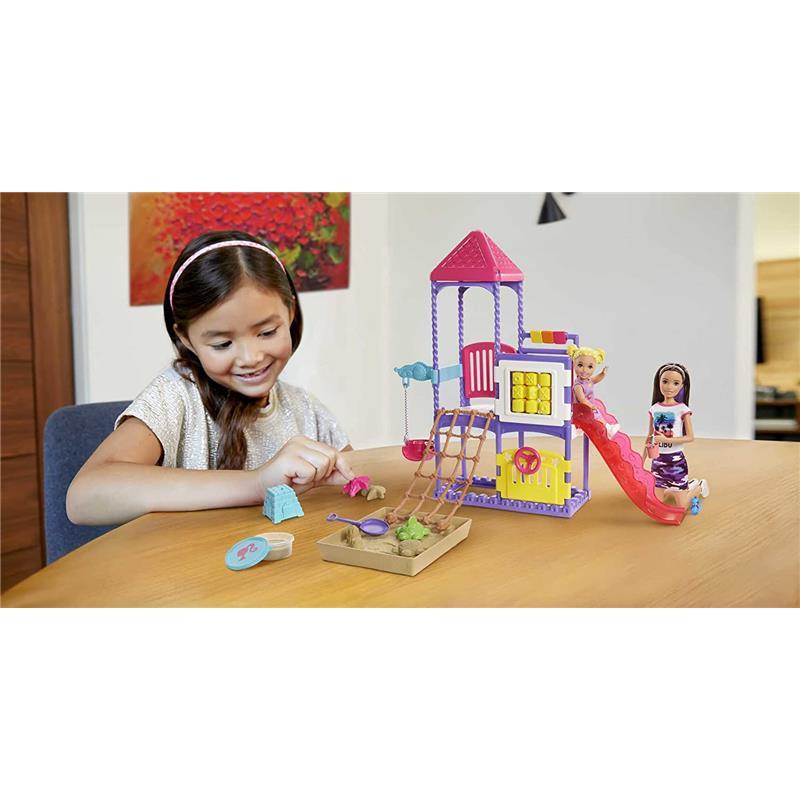 Mattel - Barbie Skipper Babysitters Inc. Climb 'N Explore Playground P