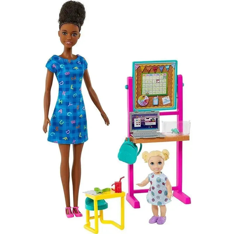 Mattel - Barbie Teacher Theme with Brunette Fashion Doll Image 2