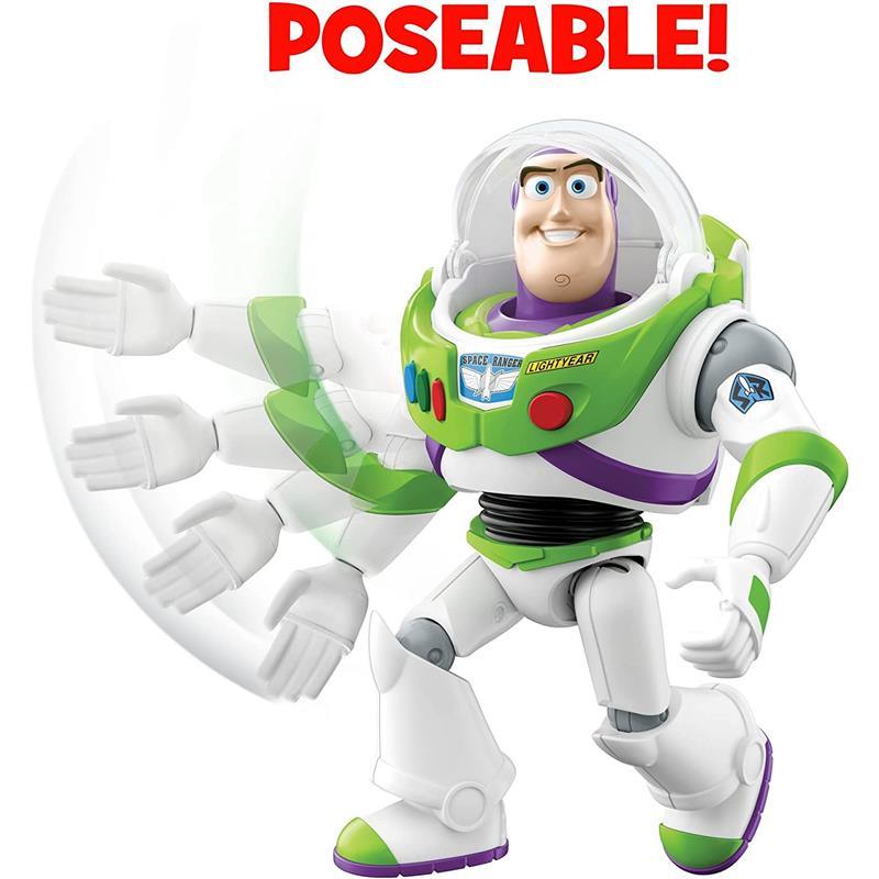 Mattel - Disney Pixar Buzz Lightyear Talking Action Figure Image 4