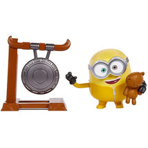 Mattel Minions The Rise of Gru - Bob with Gong & Teddy Bear Image 2