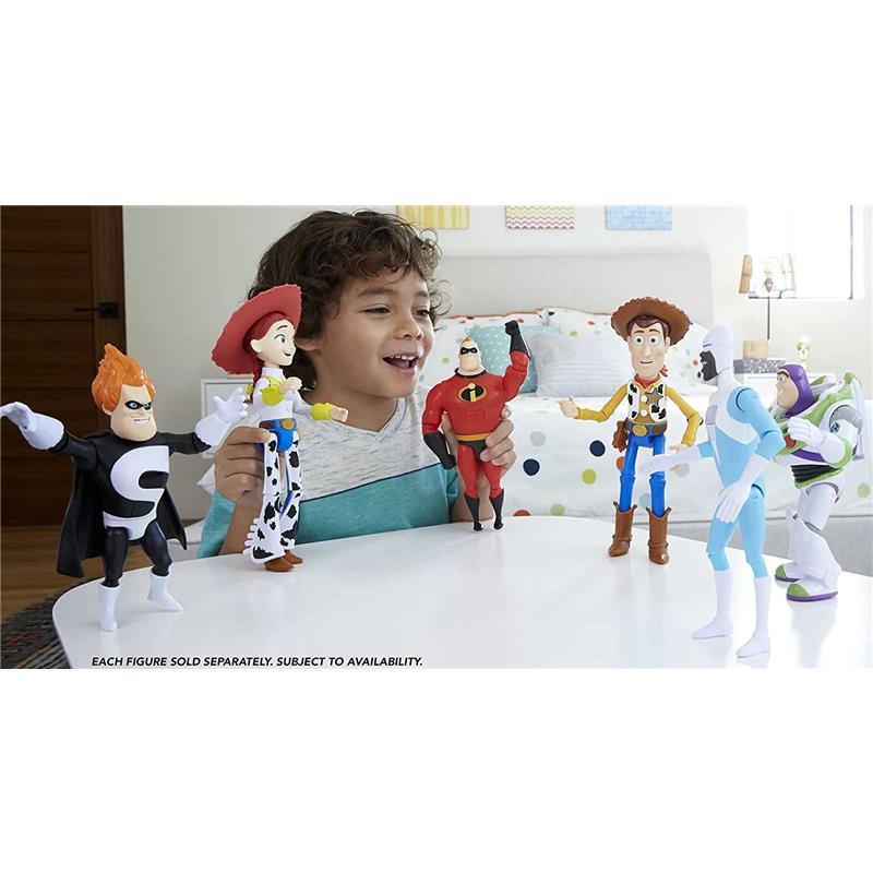  Pixar Toy Story Toys, Woody Interactables Figura de acción  parlante, Juguete coleccionable interactivo