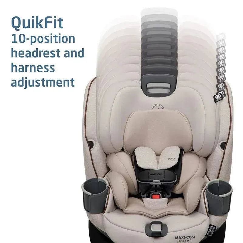 Maxi-Cosi - Emme 360 All-in-One Convertible Car Seat, Desert Wonder Image 6