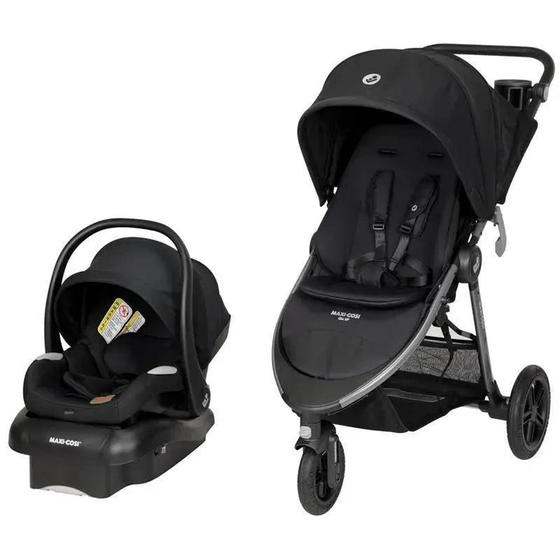 Maxi-Cosi - Gia XP Luxe 3-Wheel Travel System, Midnight Black Image 1