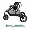 Maxi-Cosi - Gia XP Luxe 3-Wheel Travel System, Midnight Black Image 3