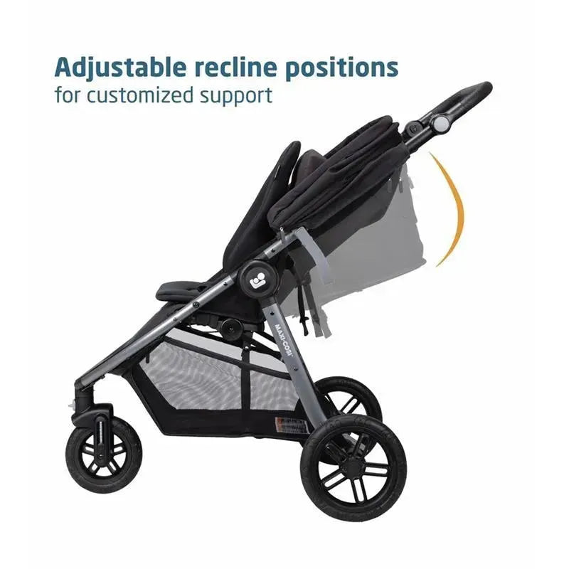 Maxi-Cosi - Gia XP Luxe 3-Wheel Travel System, Midnight Black Image 4