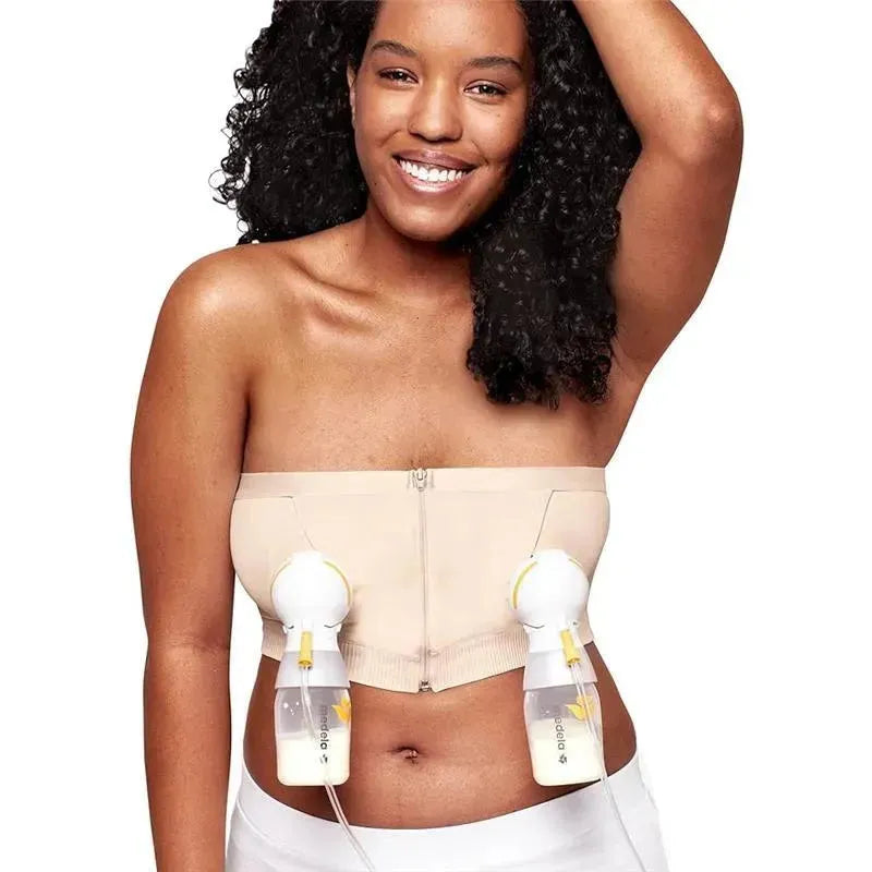 Medela - Hands-Free Pumping Bustier, Chai Image 1