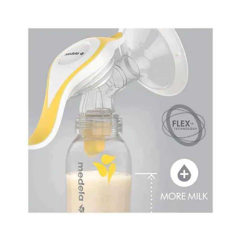 Medela - Manual Breast Pump with Flex Shields Harmony Single Hand Image 2