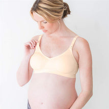Medela Maternity and Nursing T-Shirt Bra, Nude Image 1