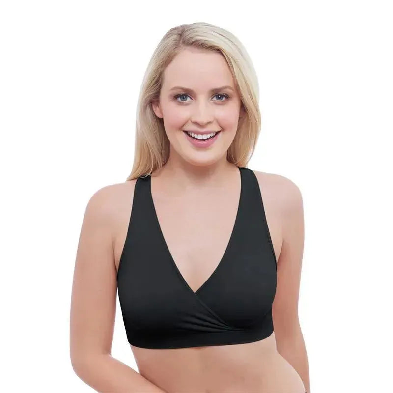 Medela Nursing Sleep Bra, Black Image 1