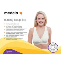 Medela Nursing Sleep Bra, White Image 5