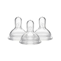 Medela - 3Pk Slow Flow Bottle Nipples with Wide Base Image 1