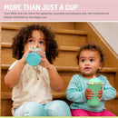 Melii - 2Pk Abacus Straw Sippy Cup, Mint/Pink Image 7