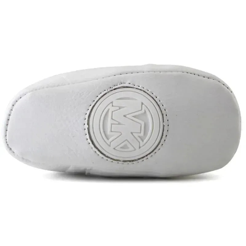 Michael Kors Baby - Girl Jem Poppy Logo Detail Sneakers, White Image 2