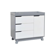 Million Dollar Baby - Babyletto Hudson 3-Drawer Changer Dresser with Removable Changing Tray, Grey/White Image 1