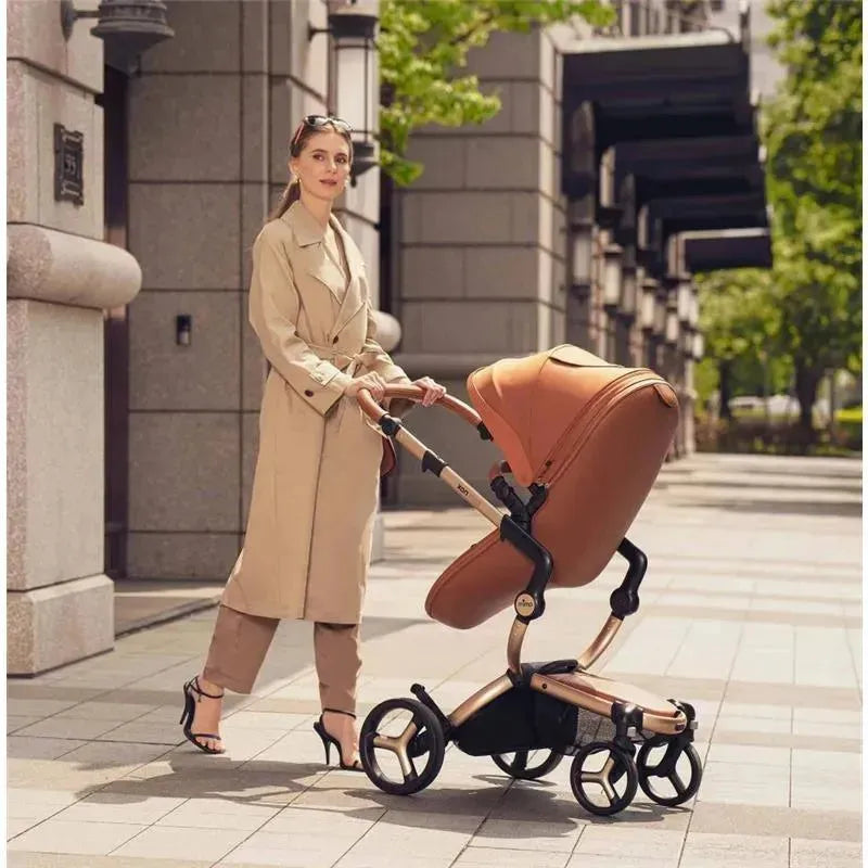 Mima - Xari Max Stroller, Black/Camel/Black Image 4