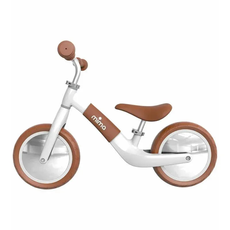 Mima - Zoom Balance Bike, White/Camel Image 4