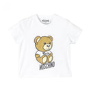 Moschino Baby - Boy T-Shirt And Shorts Set Bear Toy, White/Black Image 3