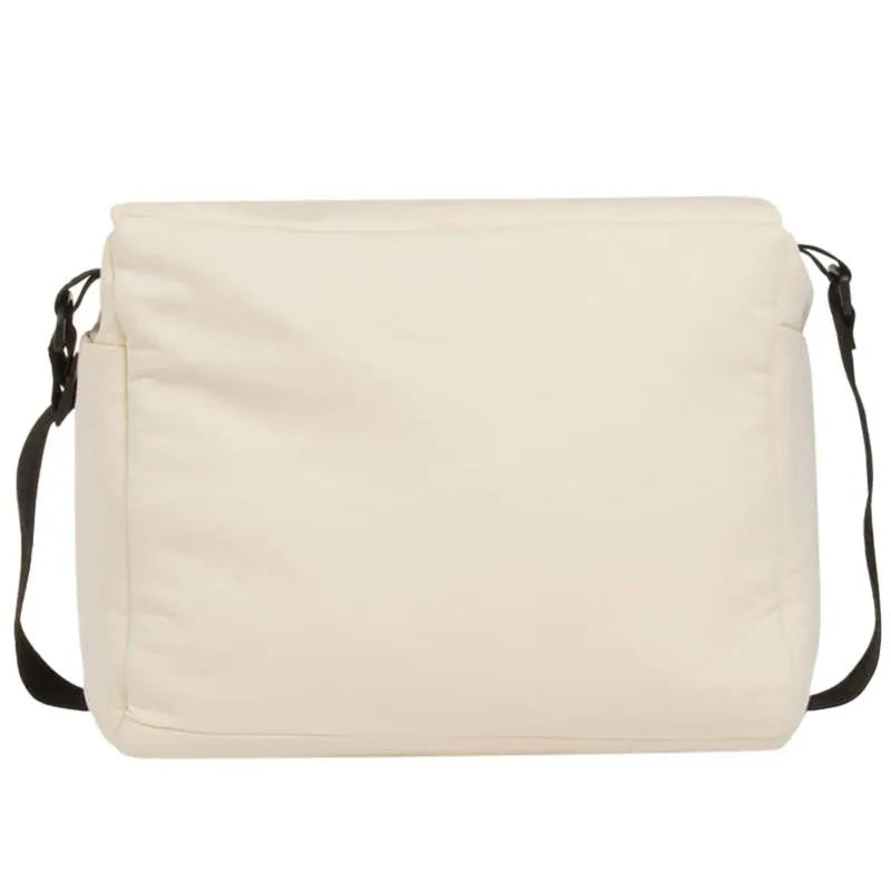 Moschino Baby - Diaper Bag With Changing Mt Bear Logo Print, Beige Image 4