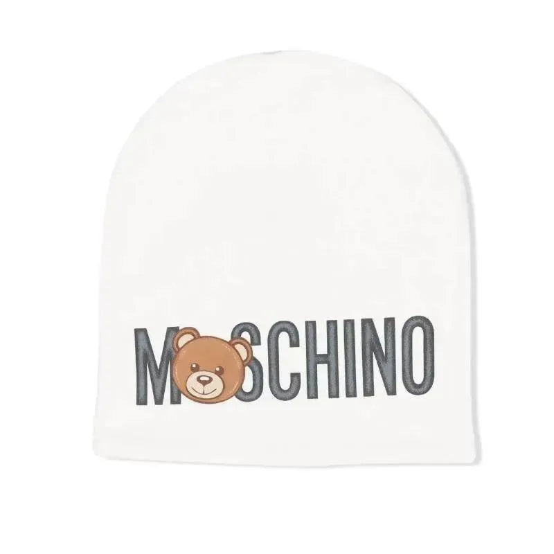 Moschino Baby - Hat With Large Graphic, Grey Image 1