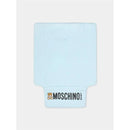 Moschino Baby - Logo Straps Diaper Bag With Changing Mat, Light Blue Image 4