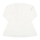 Moschino Baby - Long Sleeve Dress With Large Bear And Ruffle Bottom, White Image 2