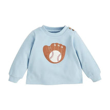 Mud Pie - Baby Boy Baseball Applique Pullover  Image 1