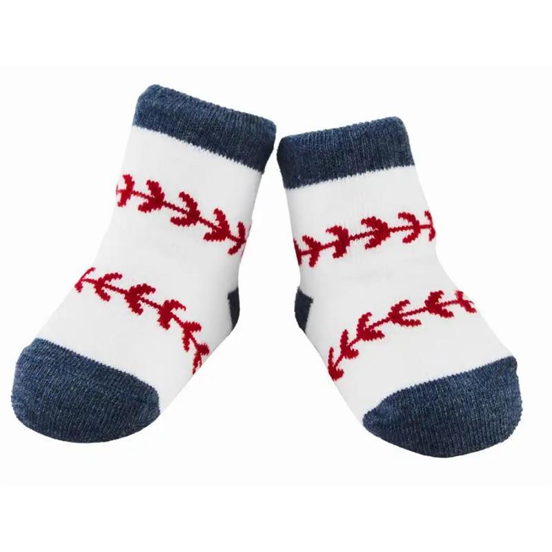 Mud Pie - Baby Boy Baseball Socks Image 1