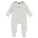Mud Pie - Baby Girl Blue Hello Sleeper 6/9M Image 1