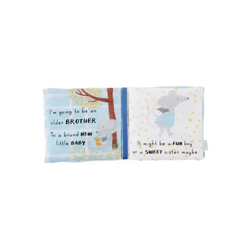 Mud Pie Big Brother Book & Pin Set Blue Image 4