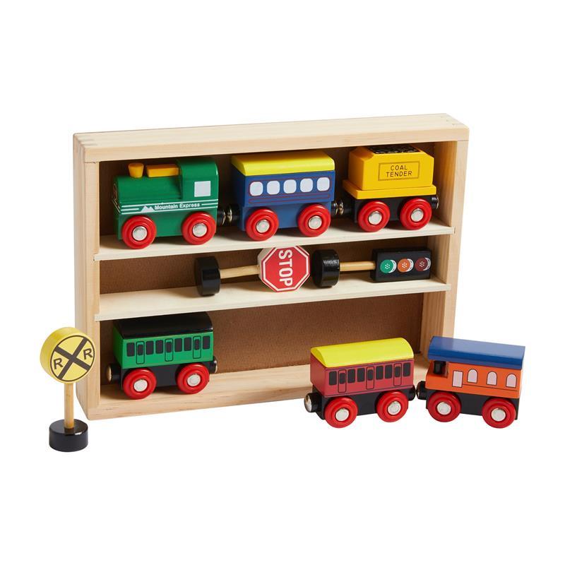 Mud Pie - Boxed Woo Train Set Toys Image 2