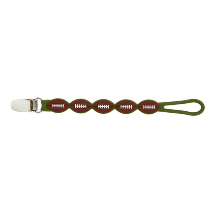 Mud Pie - Football Silicone Pacy Strap Image 1