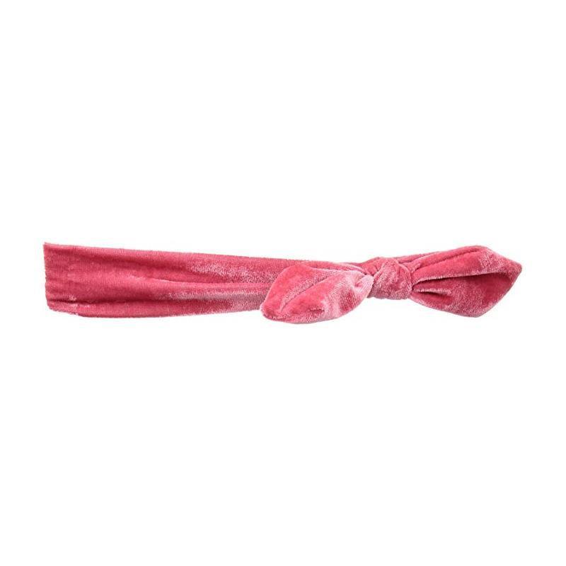 Mud Pie - Hot Pink Velvet Bow Headband Image 1
