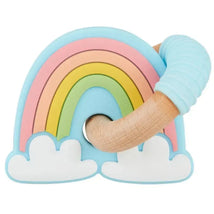 Mud Pie - Rainbow Ring Silicone Teether Image 1