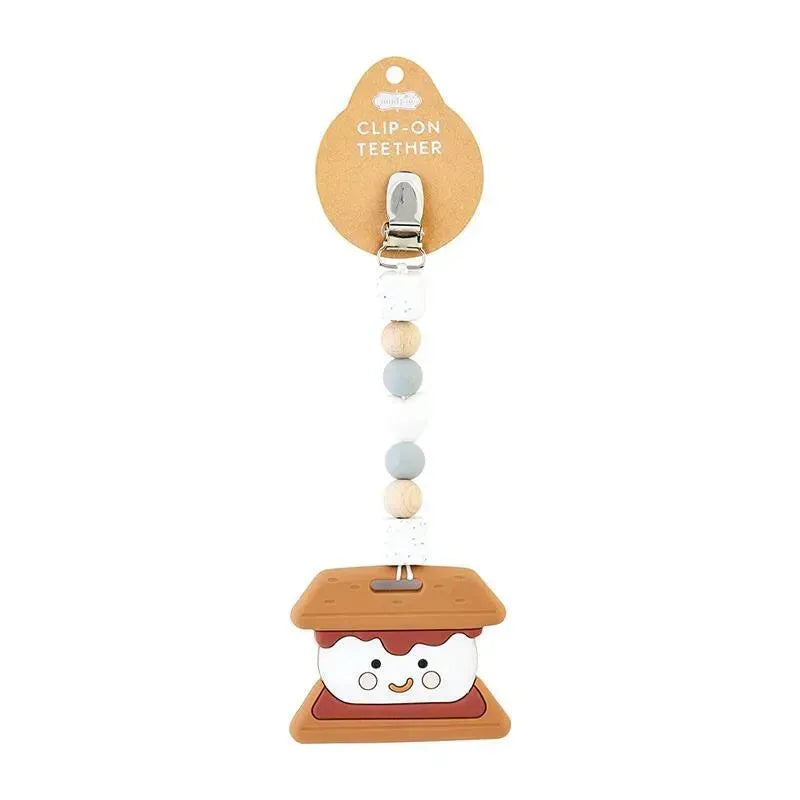 Mud Pie - S'mores Clip-On Teether Image 1