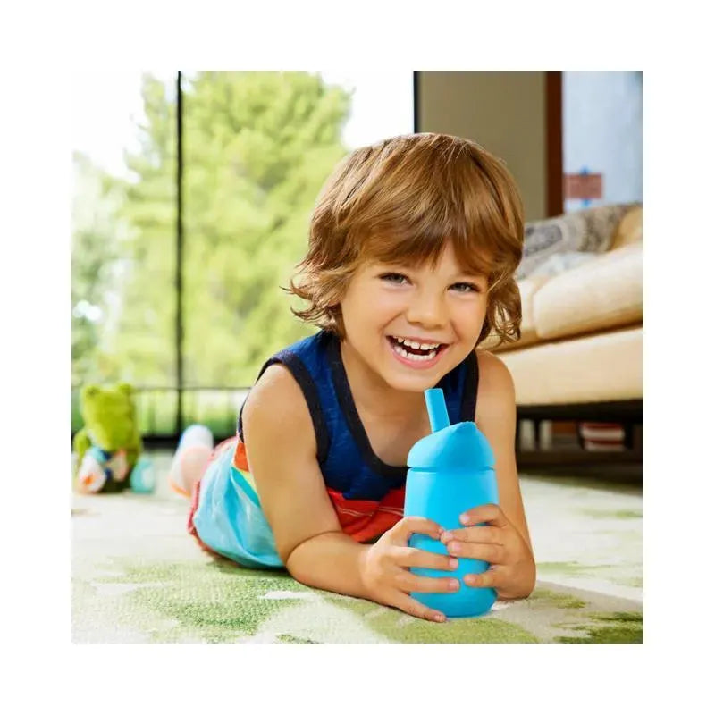 Munchkin - 10Oz Simple Clean Straw Cup - Blue Image 5