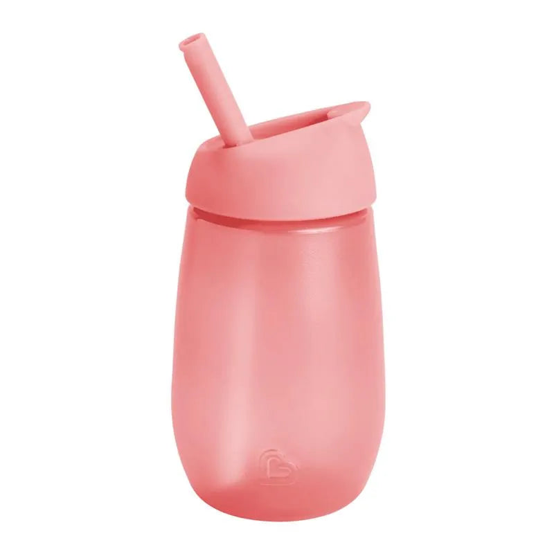 Munchkin - 10Oz Simple Clean Straw Cup - Pink Image 1