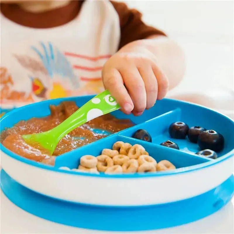 Munchkin - 1Pk Stay Put Suction Plate, Blue Image 3