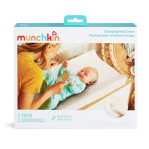 Munchkin - 2Pk Diaper Changing Pad Covers, White Image 2