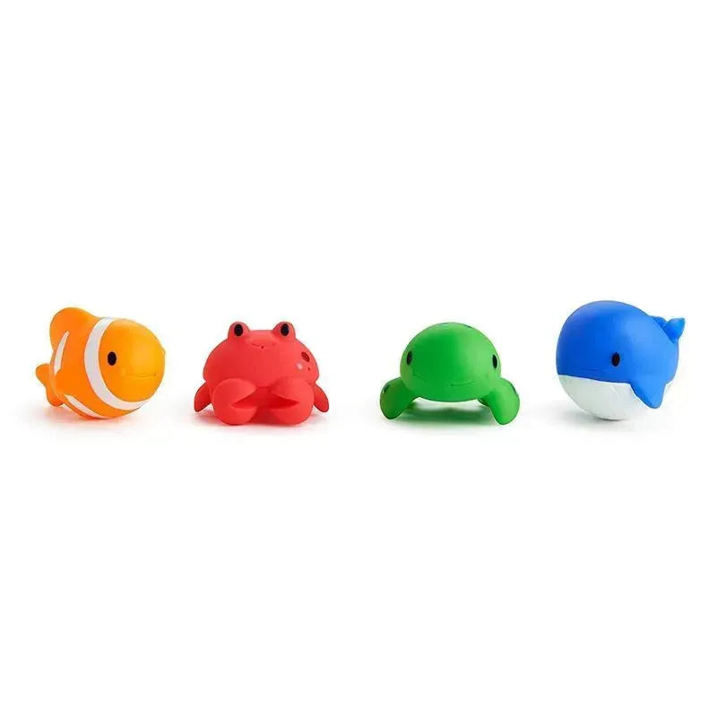 Munchkin - 4Pk Ocean Squirts Baby Bath Toy Image 3