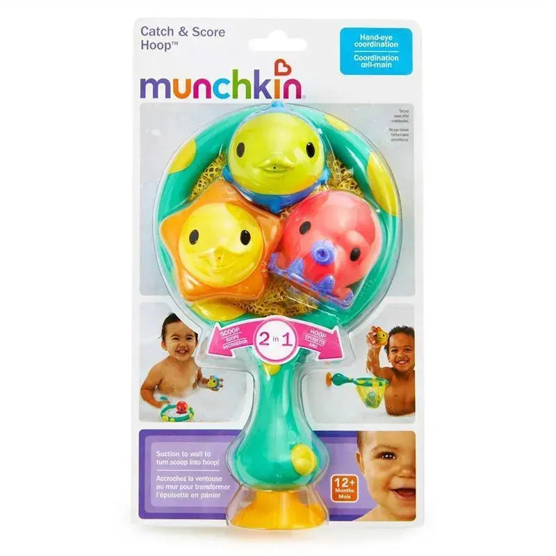 Munchkin Catch & Score Hoop Bath Toy, Basketball Image 2