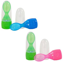 Munchkin Click-Lock Food Pouch Spoons 2-Pack, Colors May Vary Image 1