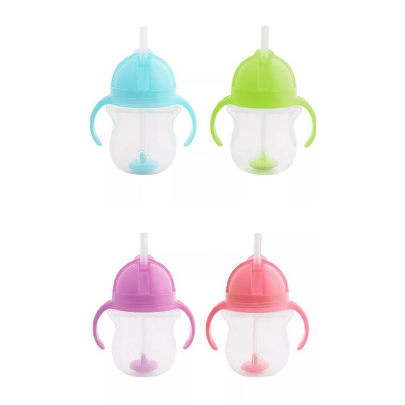 Munchkin Click Lock Weighted Straw Flexi Cup, 7 oz. Colors May Vary Image 1