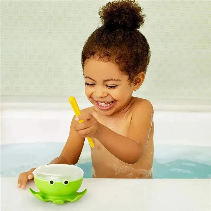 Munchkin Octodrum 3-in-1 Musical Bath Toy, Green Image 8